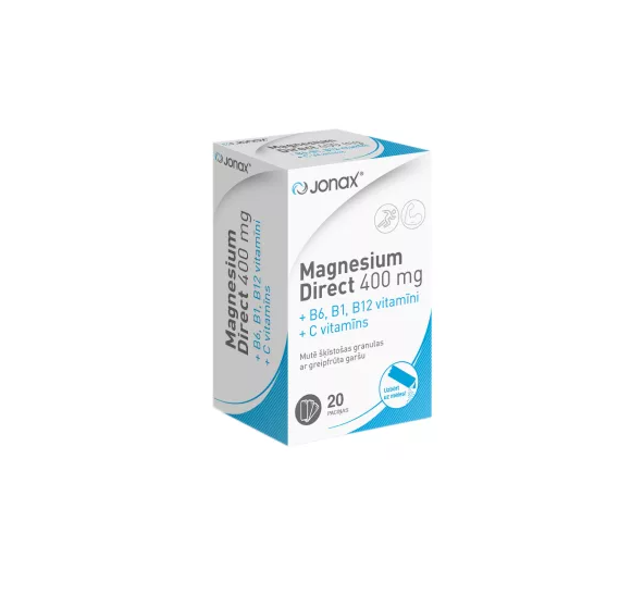 JONAX Magnesium Direct 400 mg, 20 sachets – SupplementHills