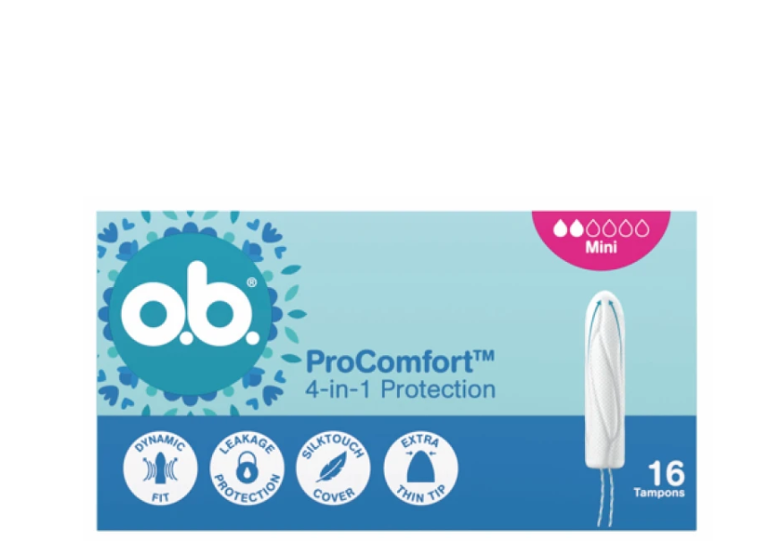 o.b. ProComfort Mini Tampons, 16 pcs – SupplementHills